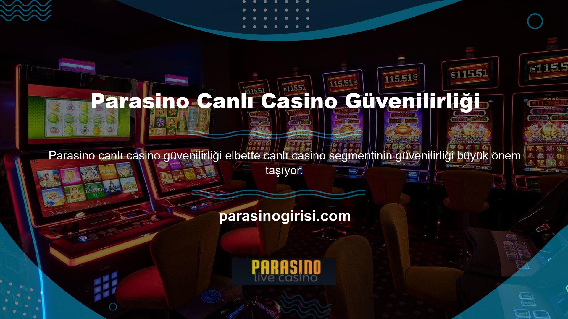 Canlı casinoların güvenilirliği gerçekten klasiktir